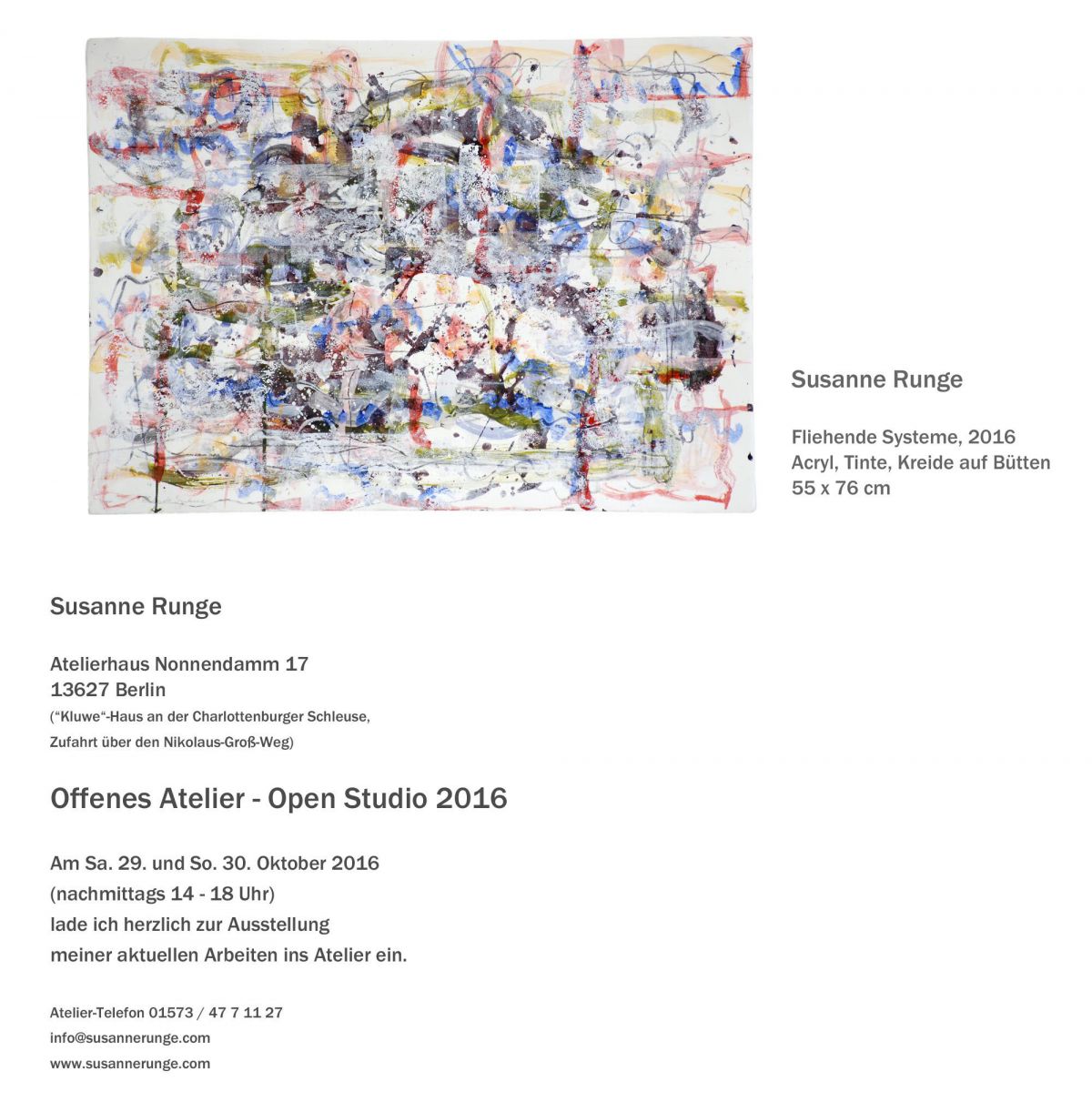 OPEN STUDIO 2016